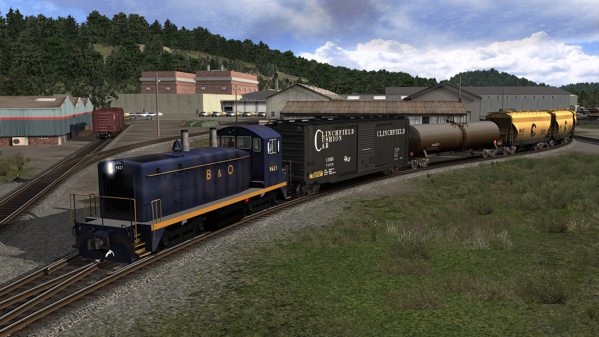 Train Simulator: B&amp;O Mountain Subdivision: Cumberland – Grafton Route