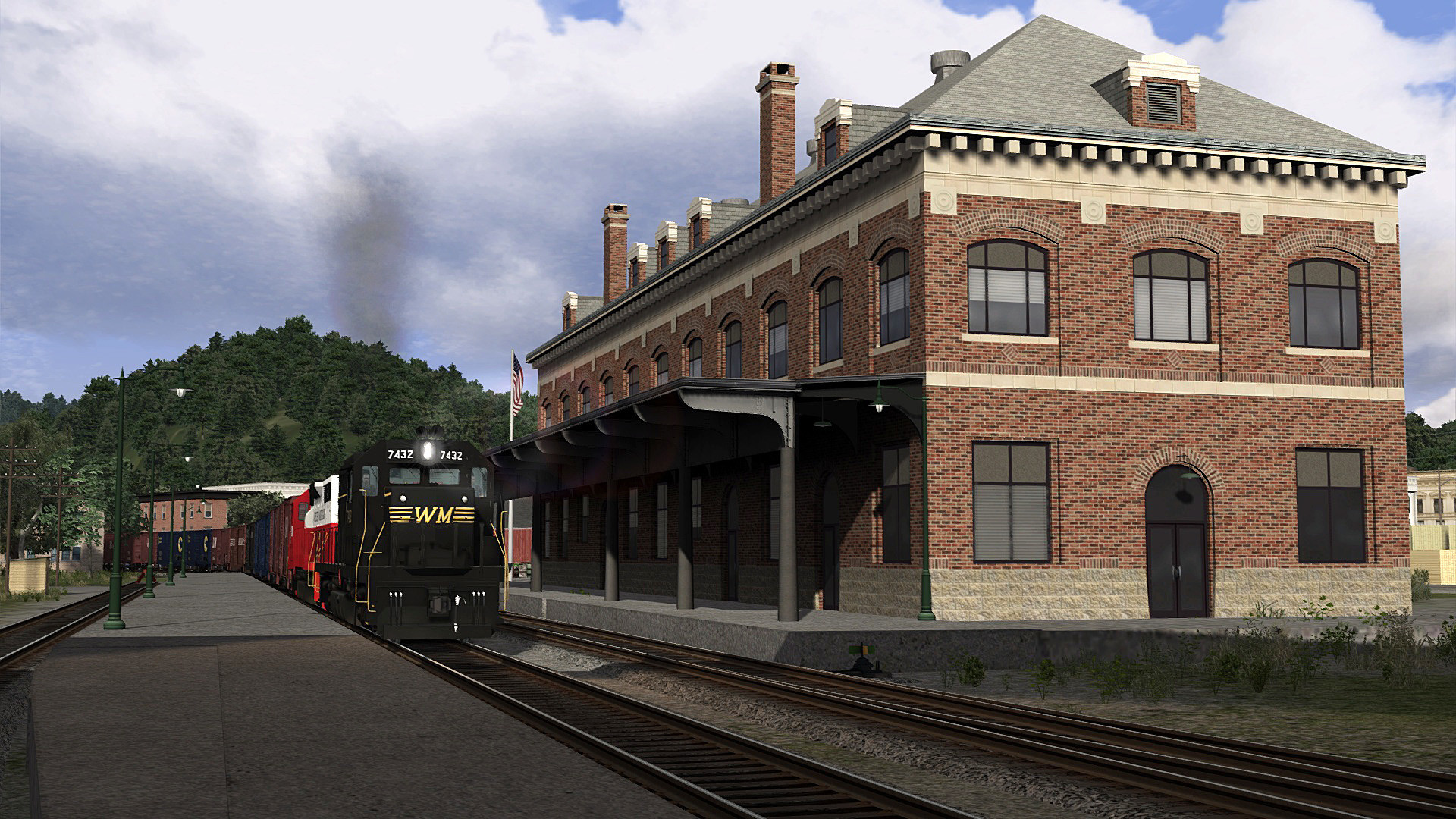 Train Simulator: B&amp;O Mountain Subdivision: Cumberland – Grafton Route