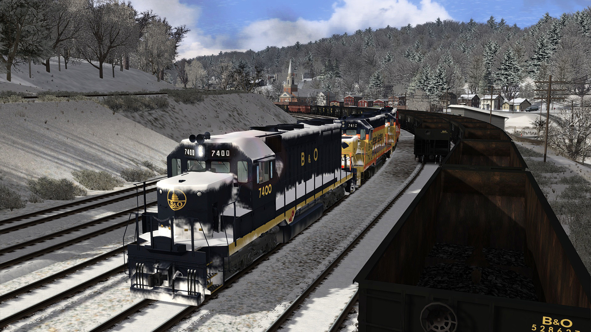 Train Simulator: B&amp;O Mountain Subdivision: Cumberland – Grafton Route