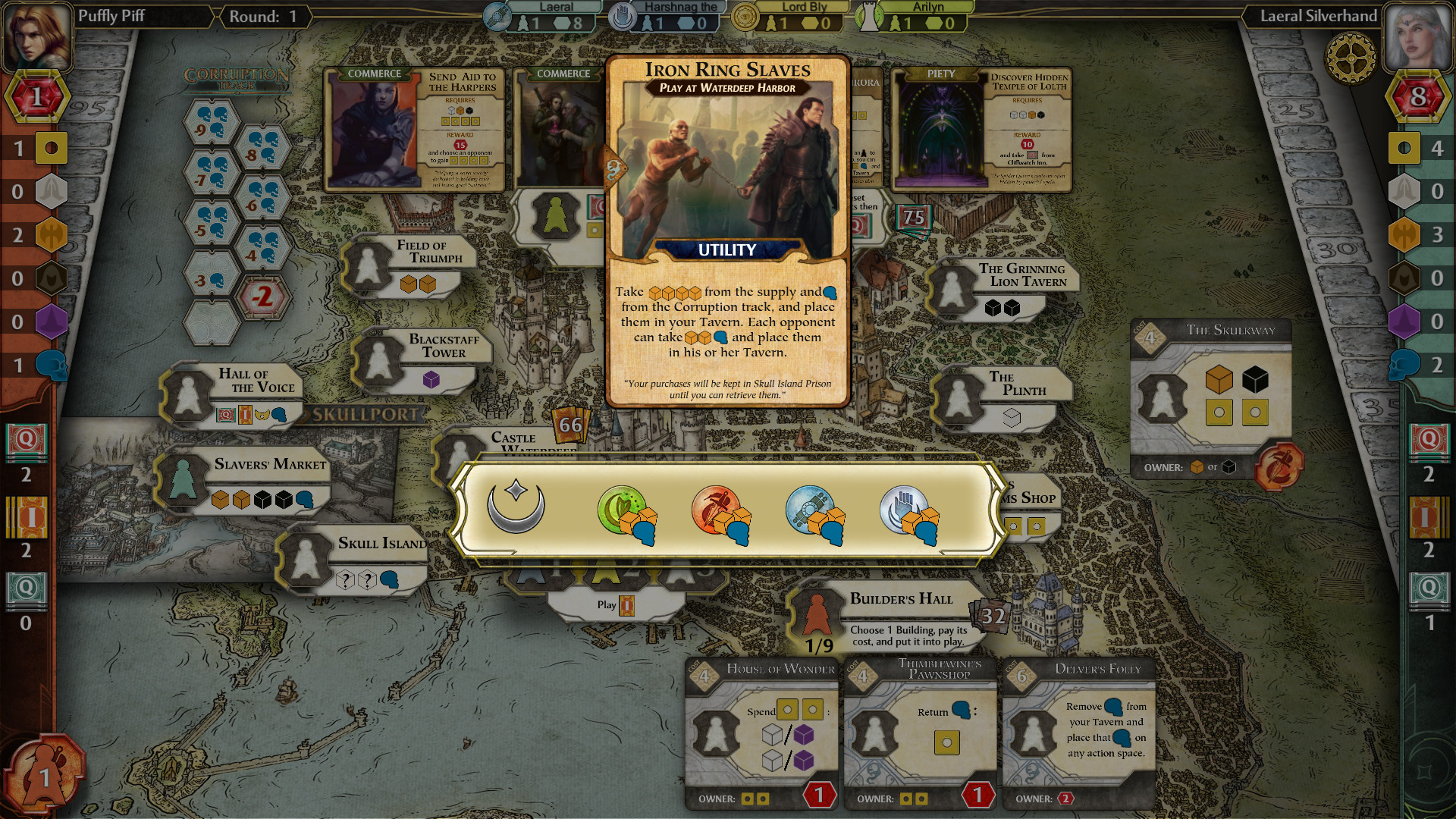 D&amp;D Lords of Waterdeep: Skullport expansion