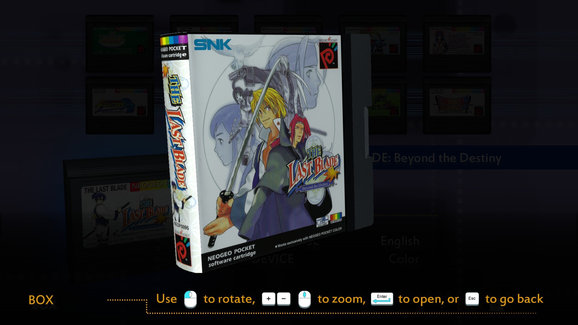 Neogeo Pocket Color Selection vol.1: Steam Edition