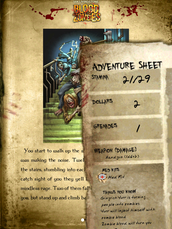 Fighting Fantasy: Blood of the Zombies