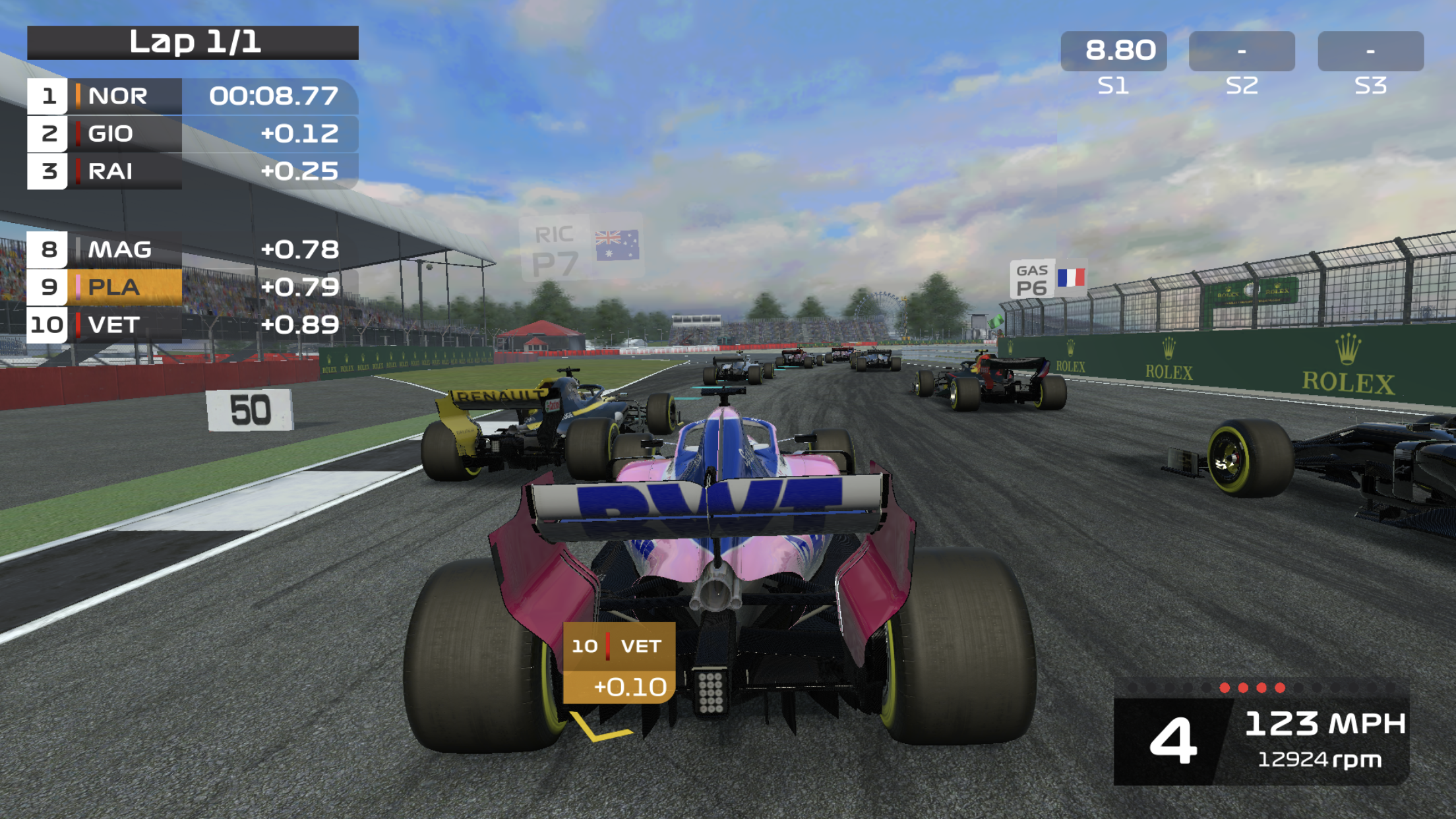 F1 Mobile Racing