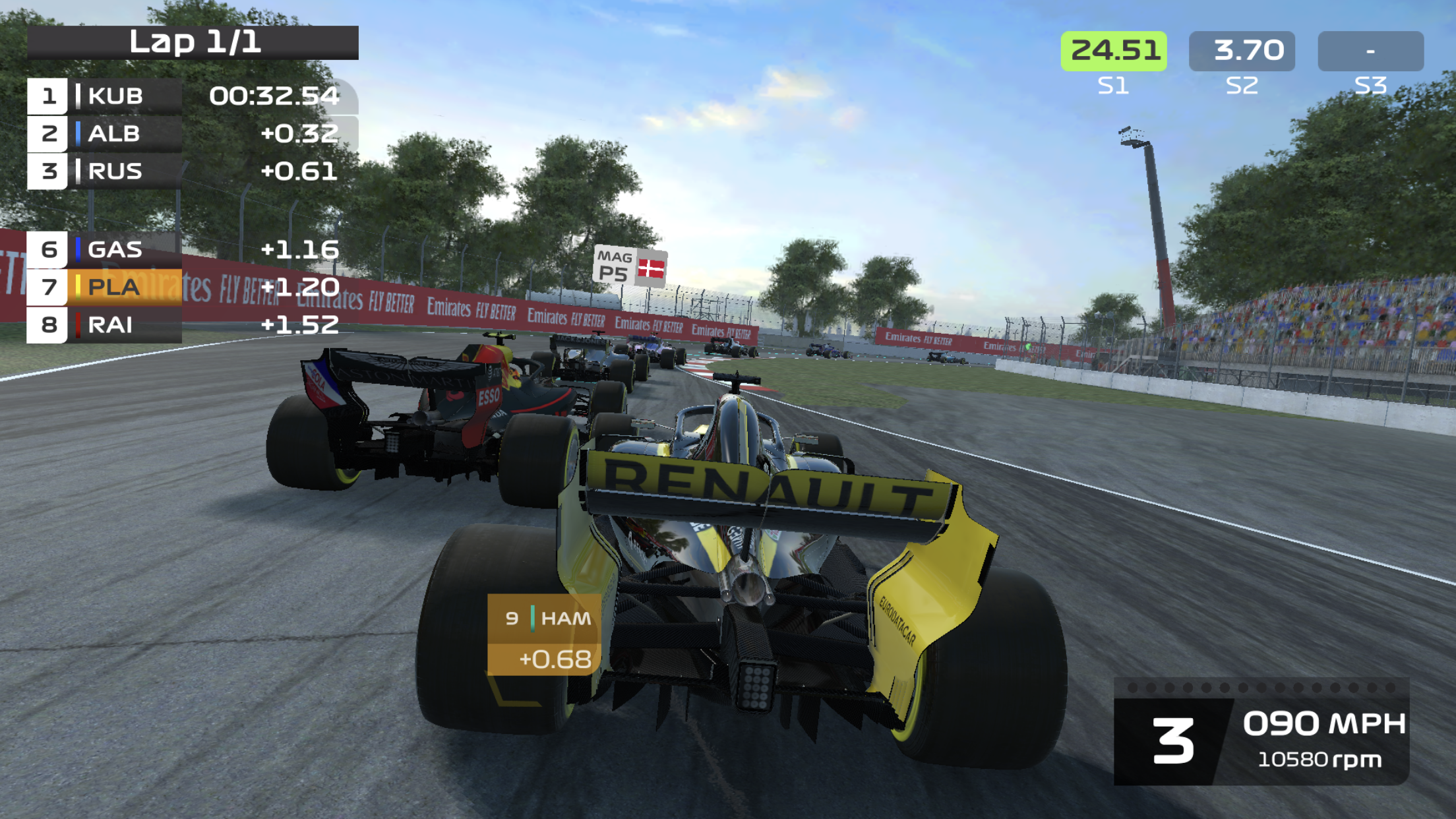 F1 Mobile Racing