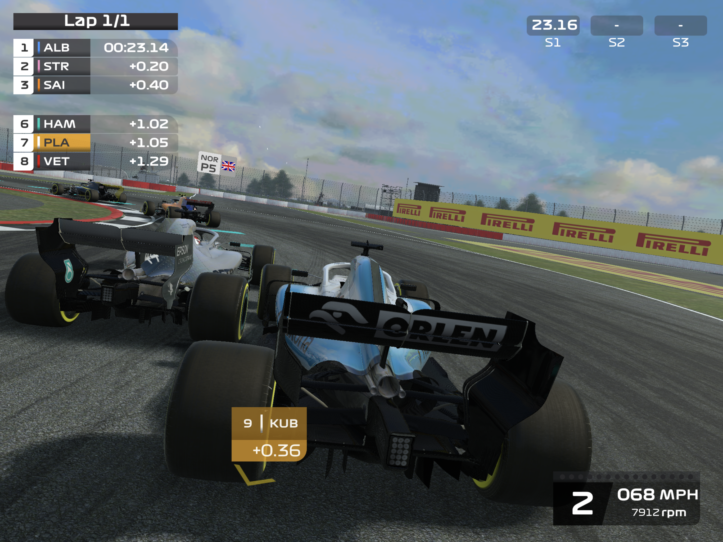 F1 Mobile Racing