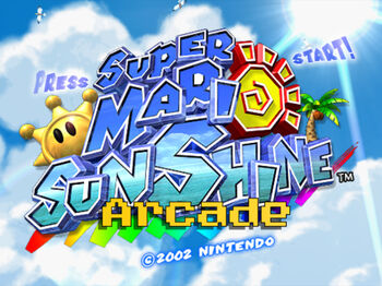 Super Mario Sunshine Arcade