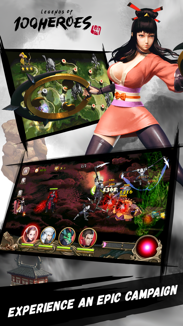 Legends of 100 Heroes