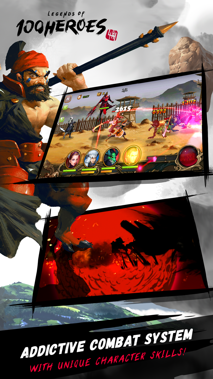 Legends of 100 Heroes