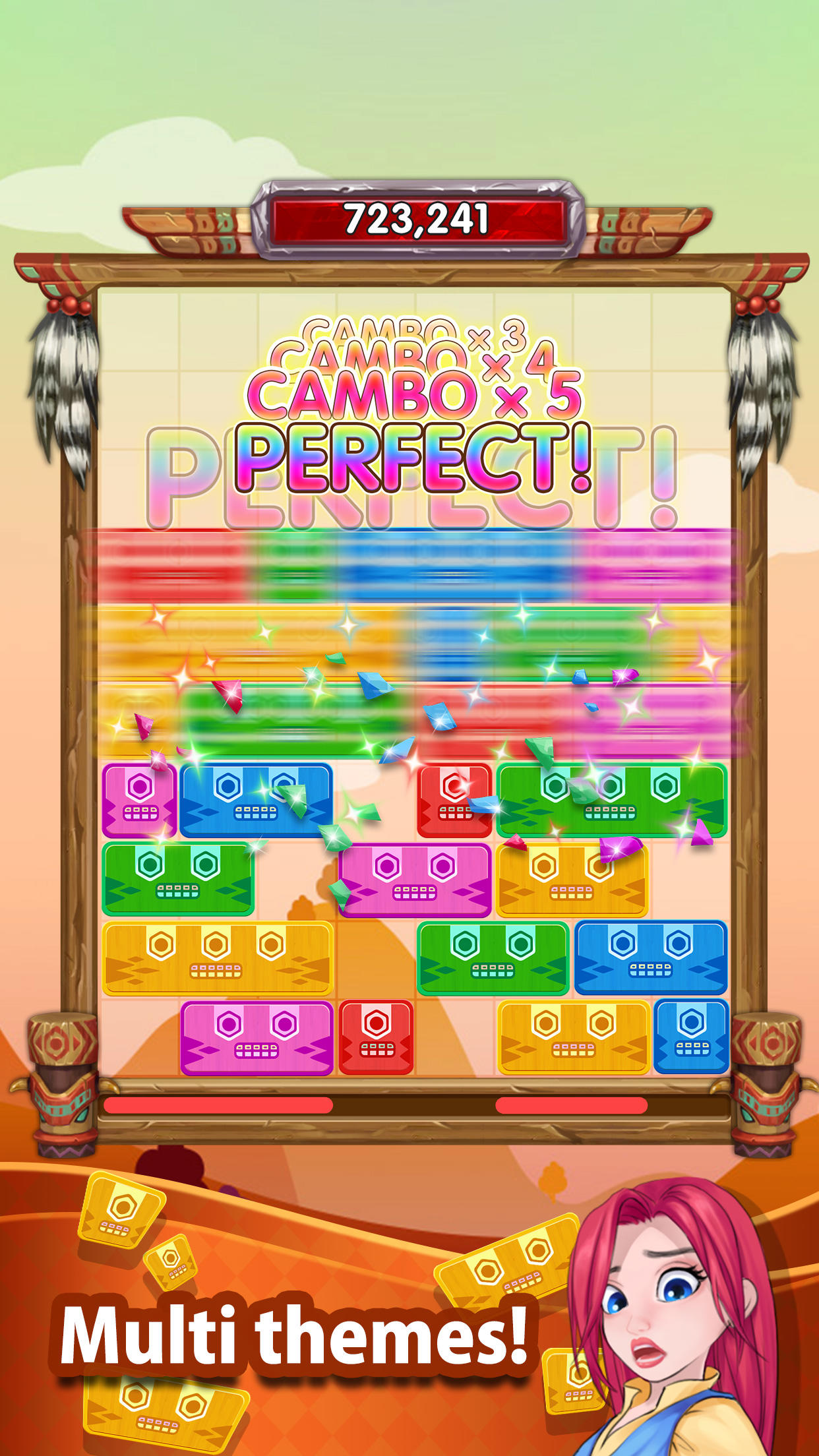 Slide Fall: Don’t Stack High