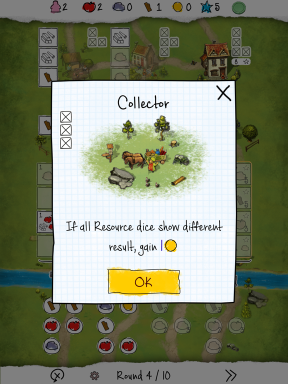 Imperial Settlers Roll &amp; Write