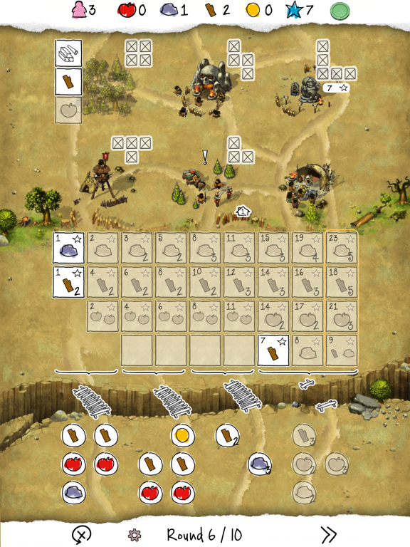 Imperial Settlers Roll &amp; Write