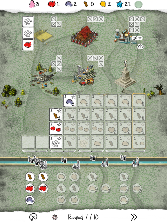 Imperial Settlers Roll &amp; Write