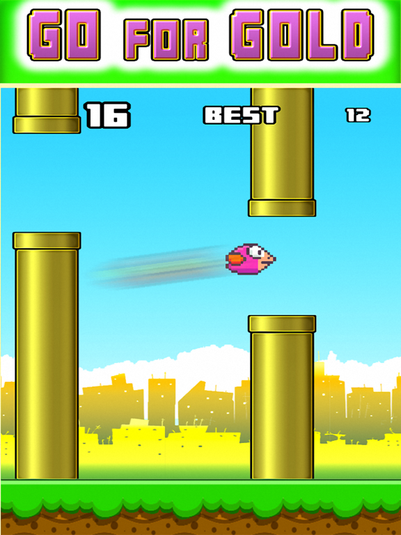 Jumpy Red Bird: Tube Hopper