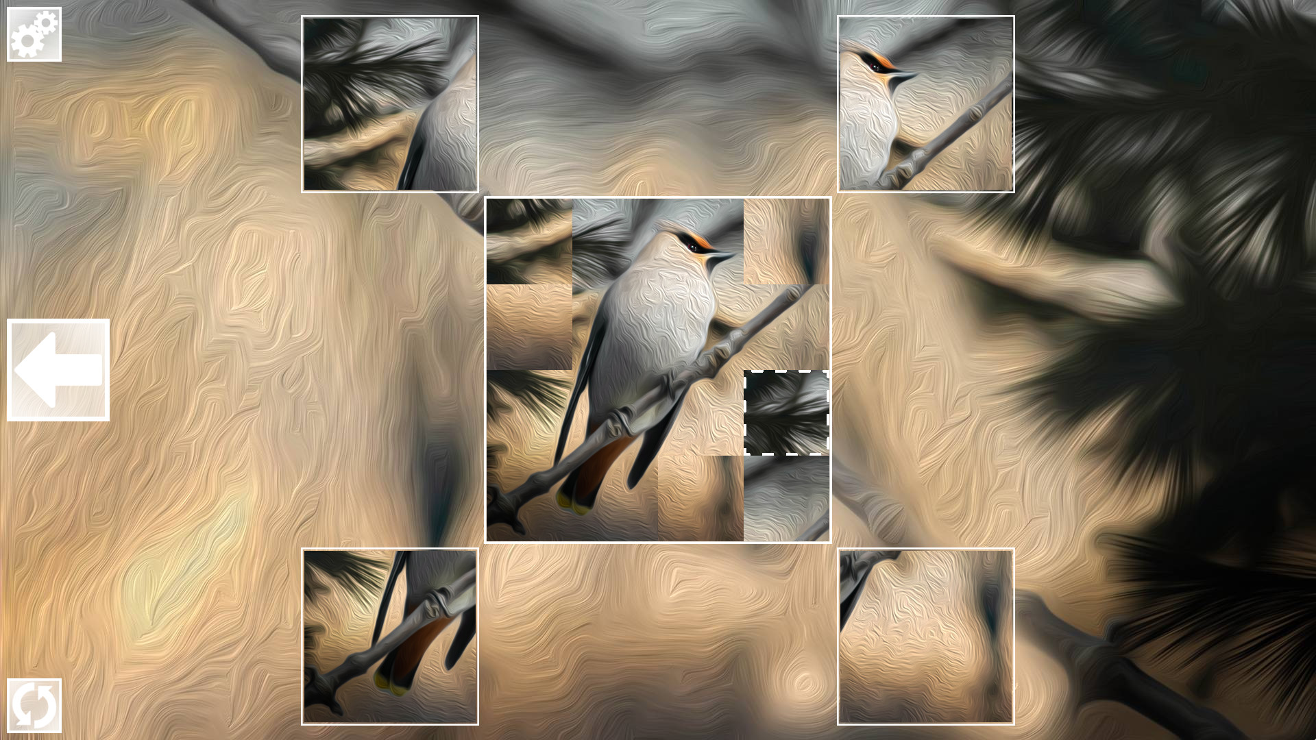 Puzzle Art: Birds