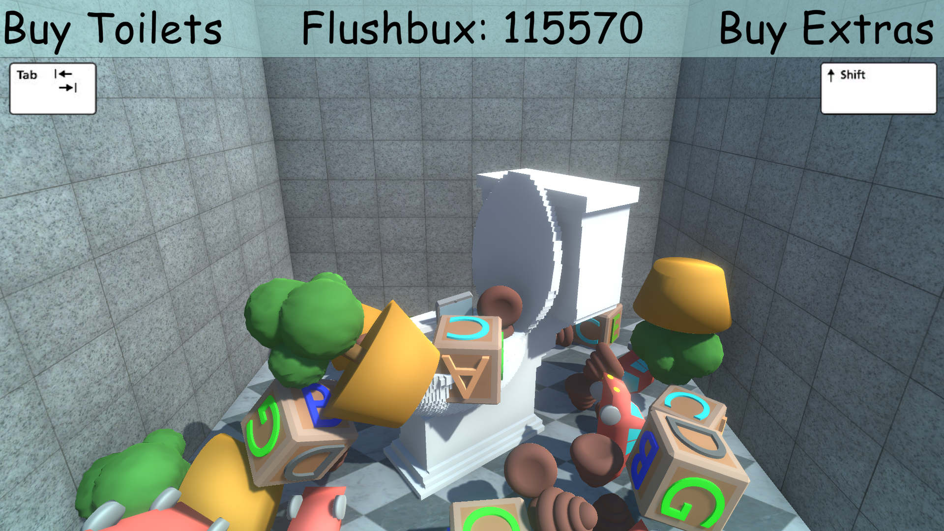 Toilet Flushing Simulator