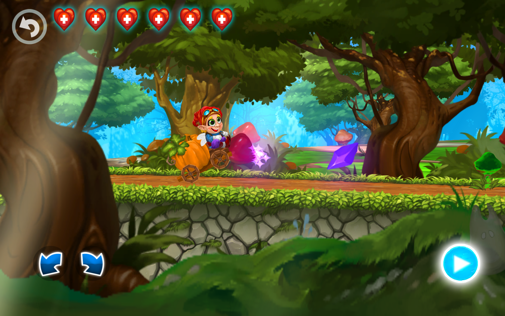 Fun Kid Racing Magic Forest