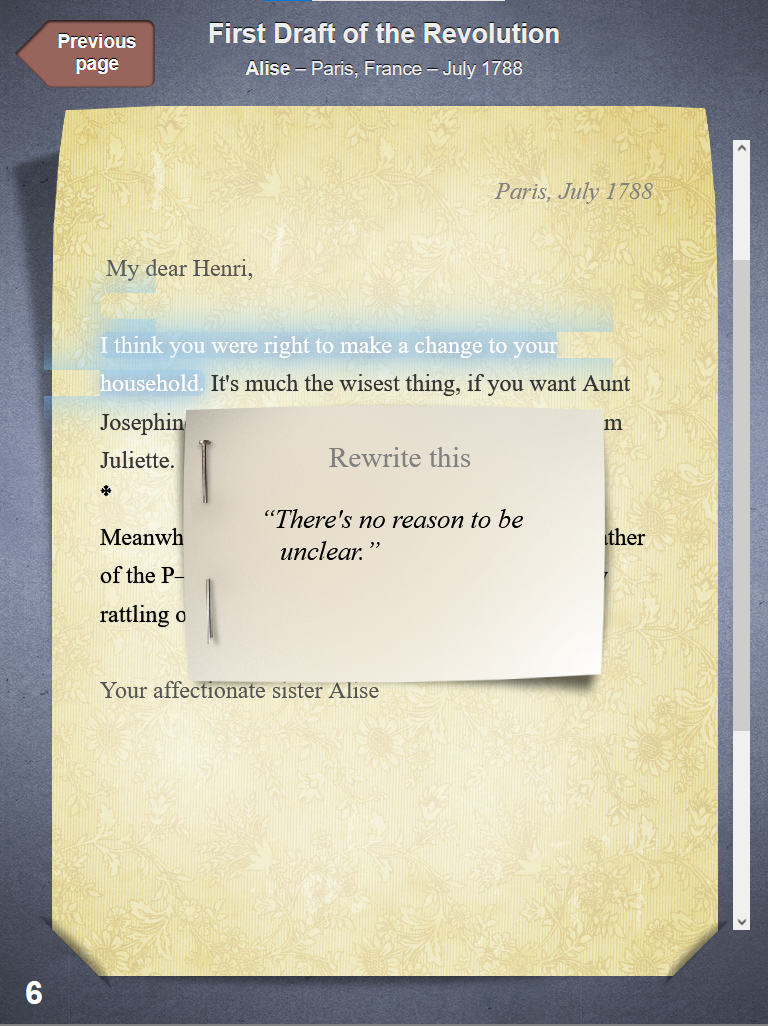 First Draft of the Revolution