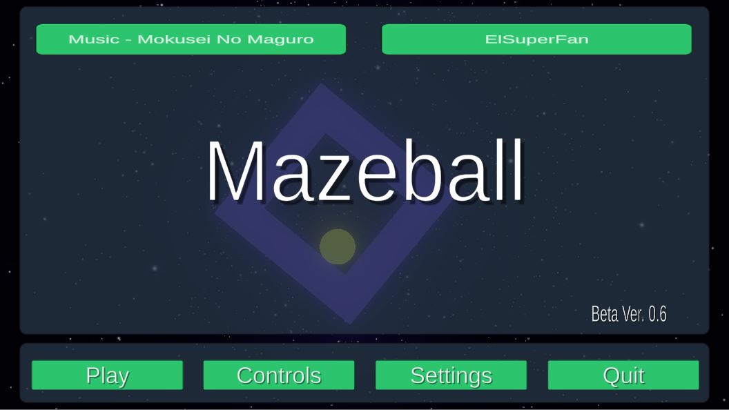 Maze Ball Neon