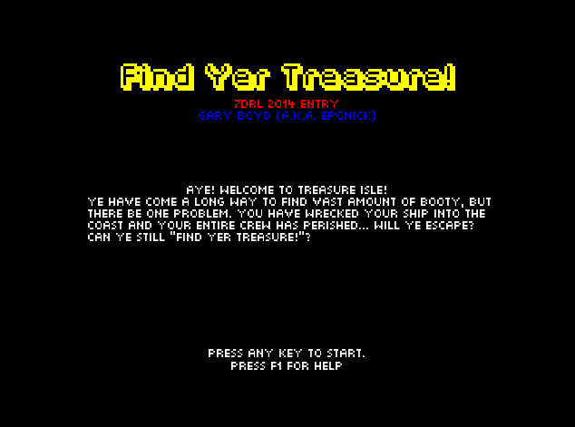 Find Yer Treasure!