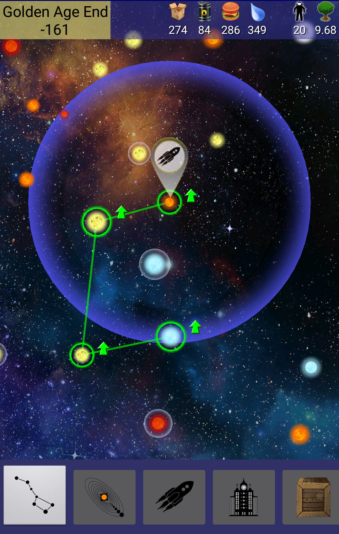 Hyperspace Colonization