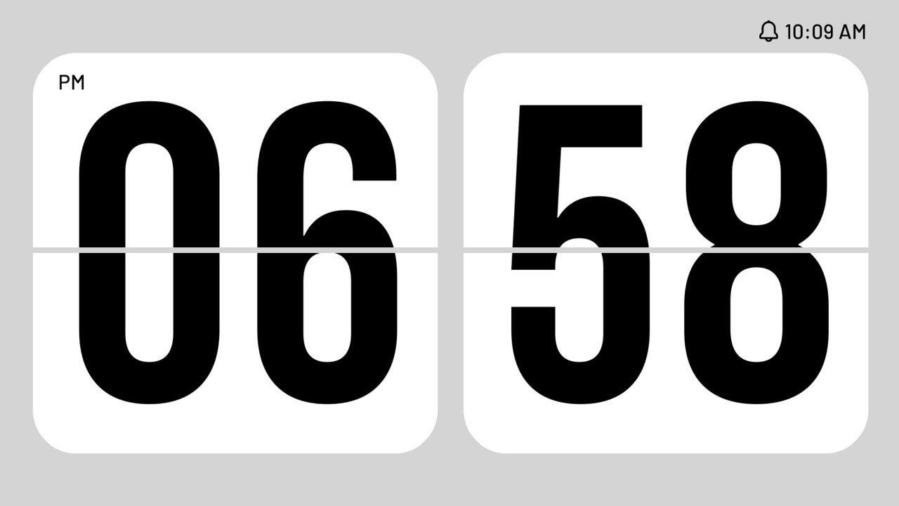 AAA Clock