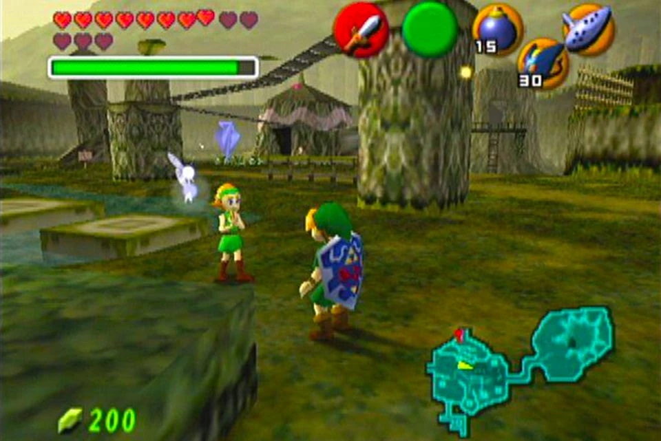 The Legend of Zelda: Ocarina of Time + The Legend of Zelda: Ocarina of Time – Master Quest: Two-game Bonus Disc!