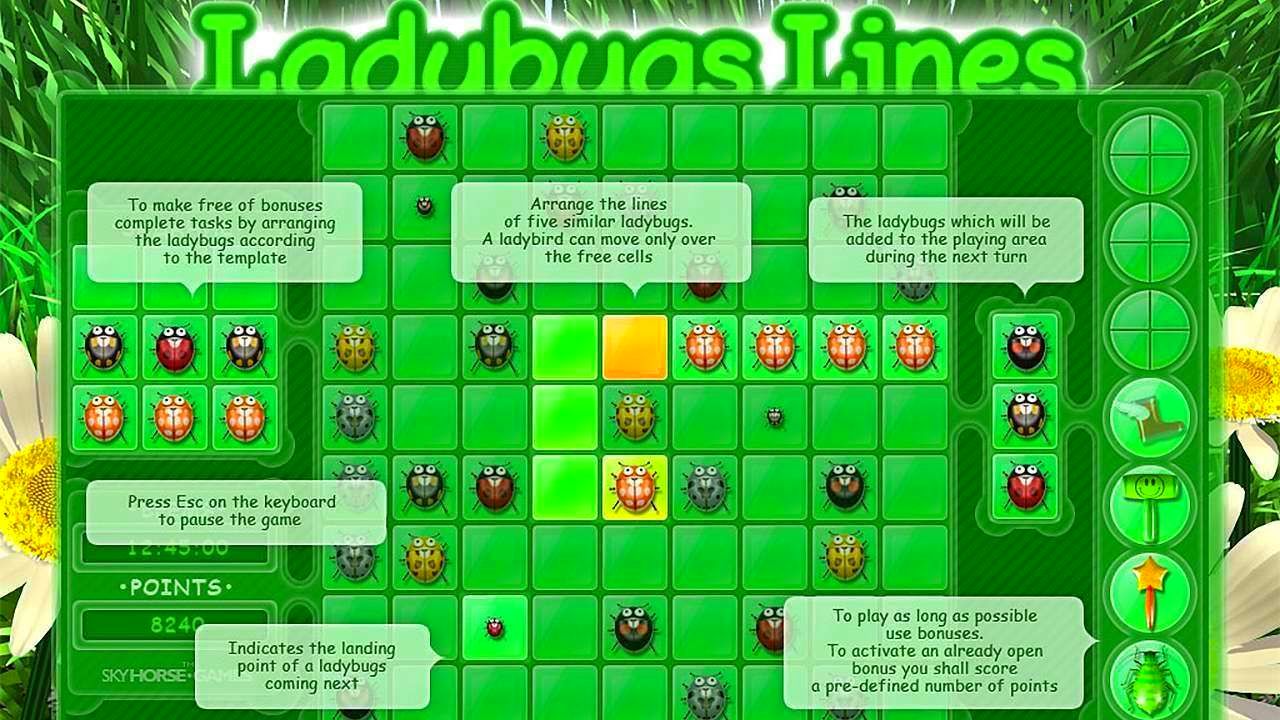 Ladybugs Lines