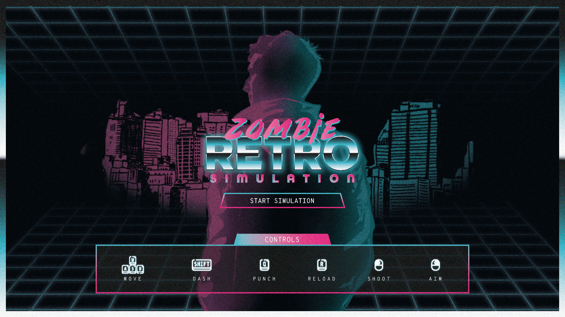 Zombie Retro Simulation