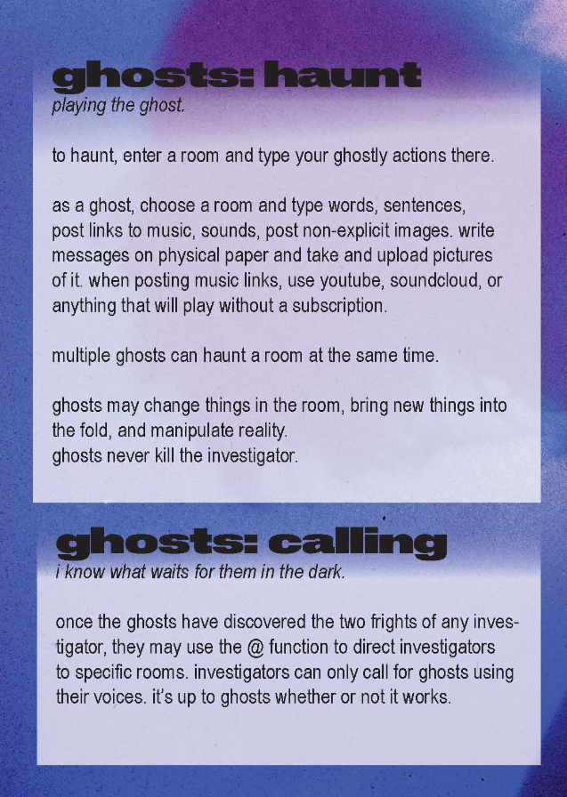 This Discord Has Ghosts in it