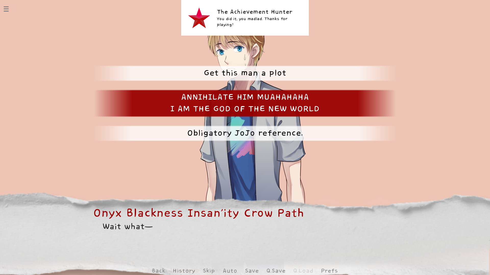 This Game is Self-Aware