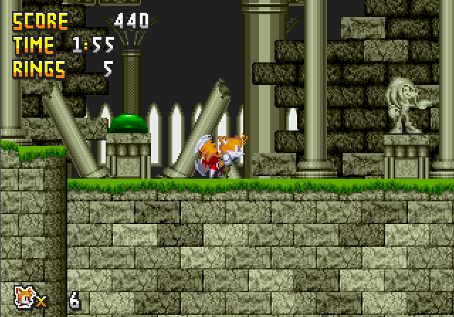 Sonic 3D in 2D