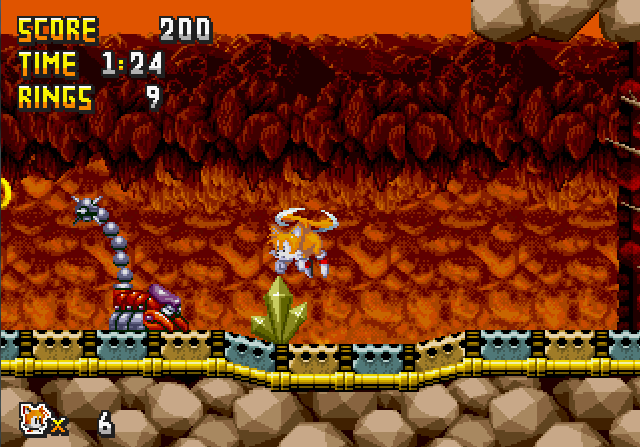 Sonic 3D in 2D