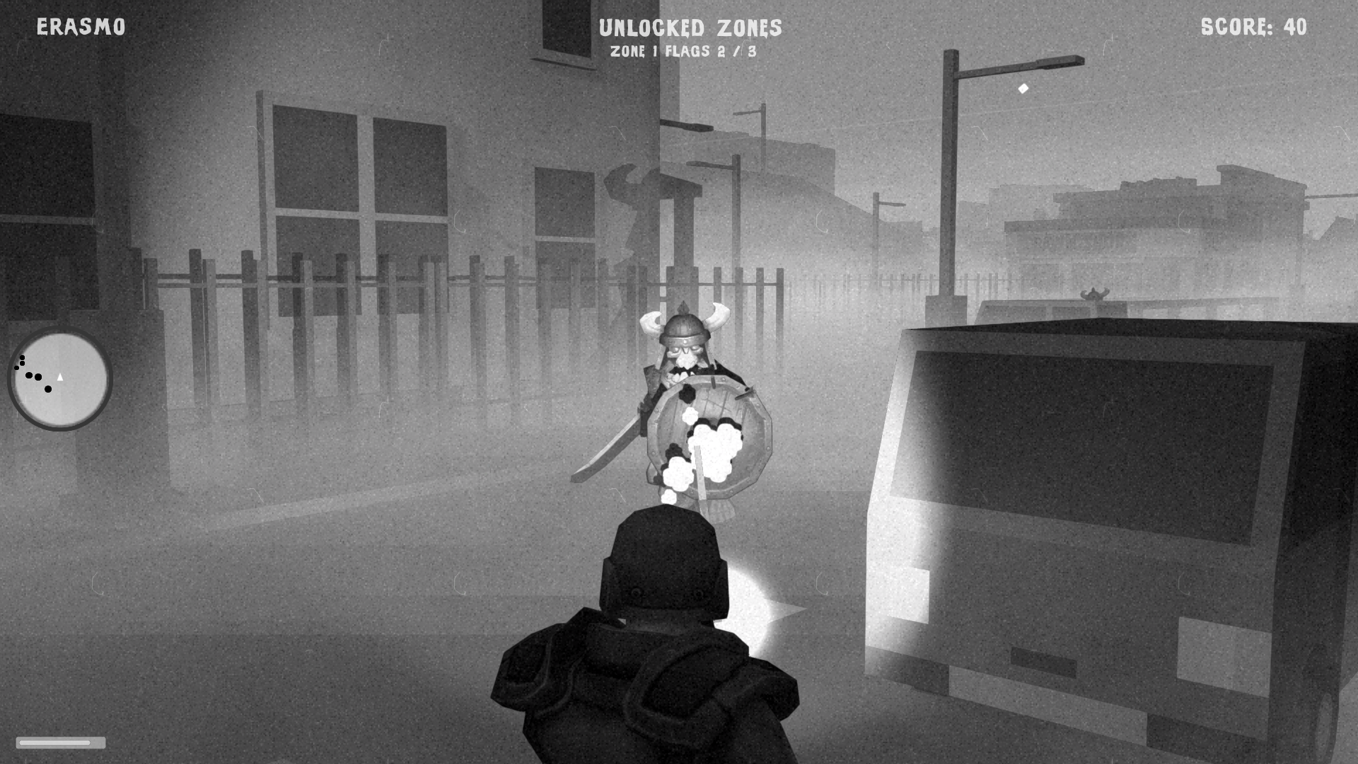 Something in the mist