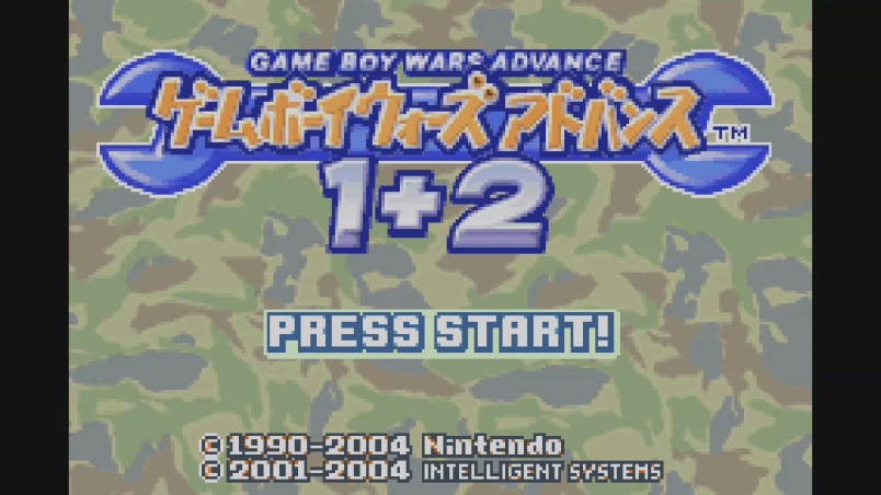 Game Boy Wars Advance 1+2