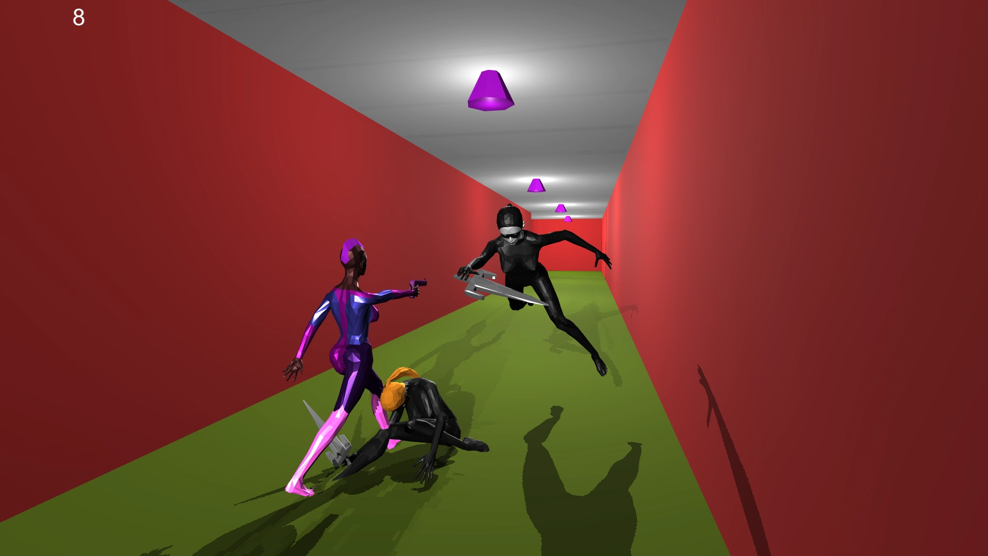 Lady in a Leotard With a Gun