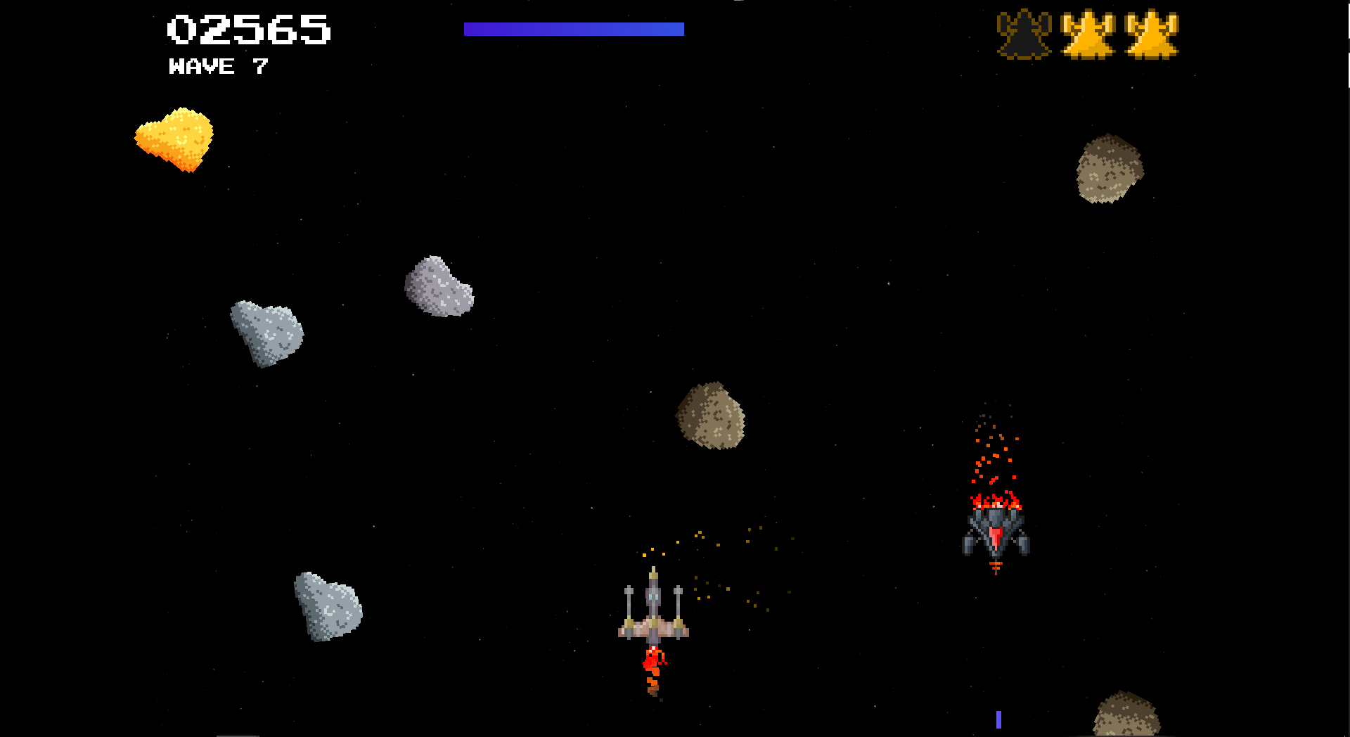 Asteroids Space Shooter