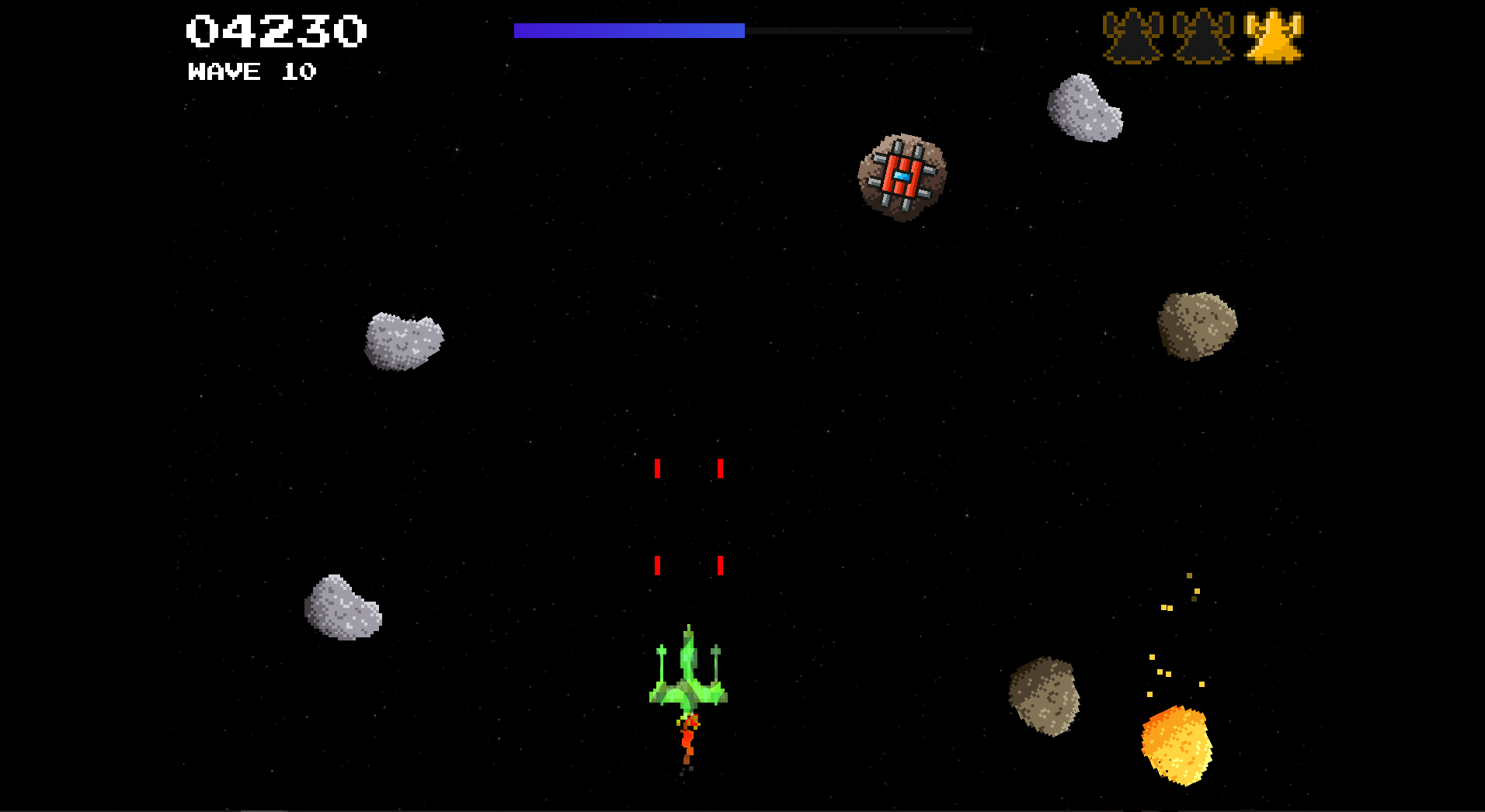 Asteroids Space Shooter
