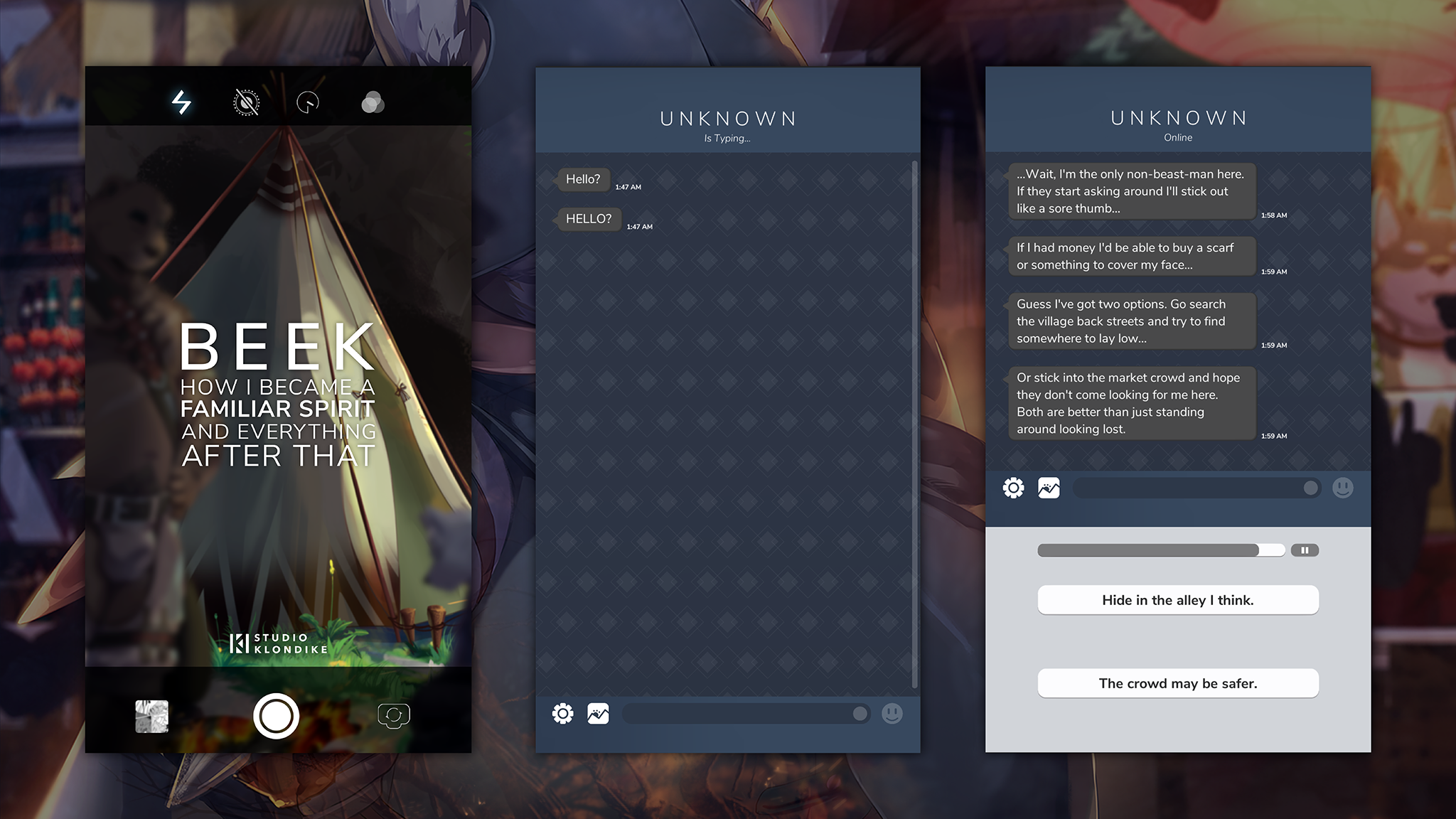 Beek: Familiar Spirit