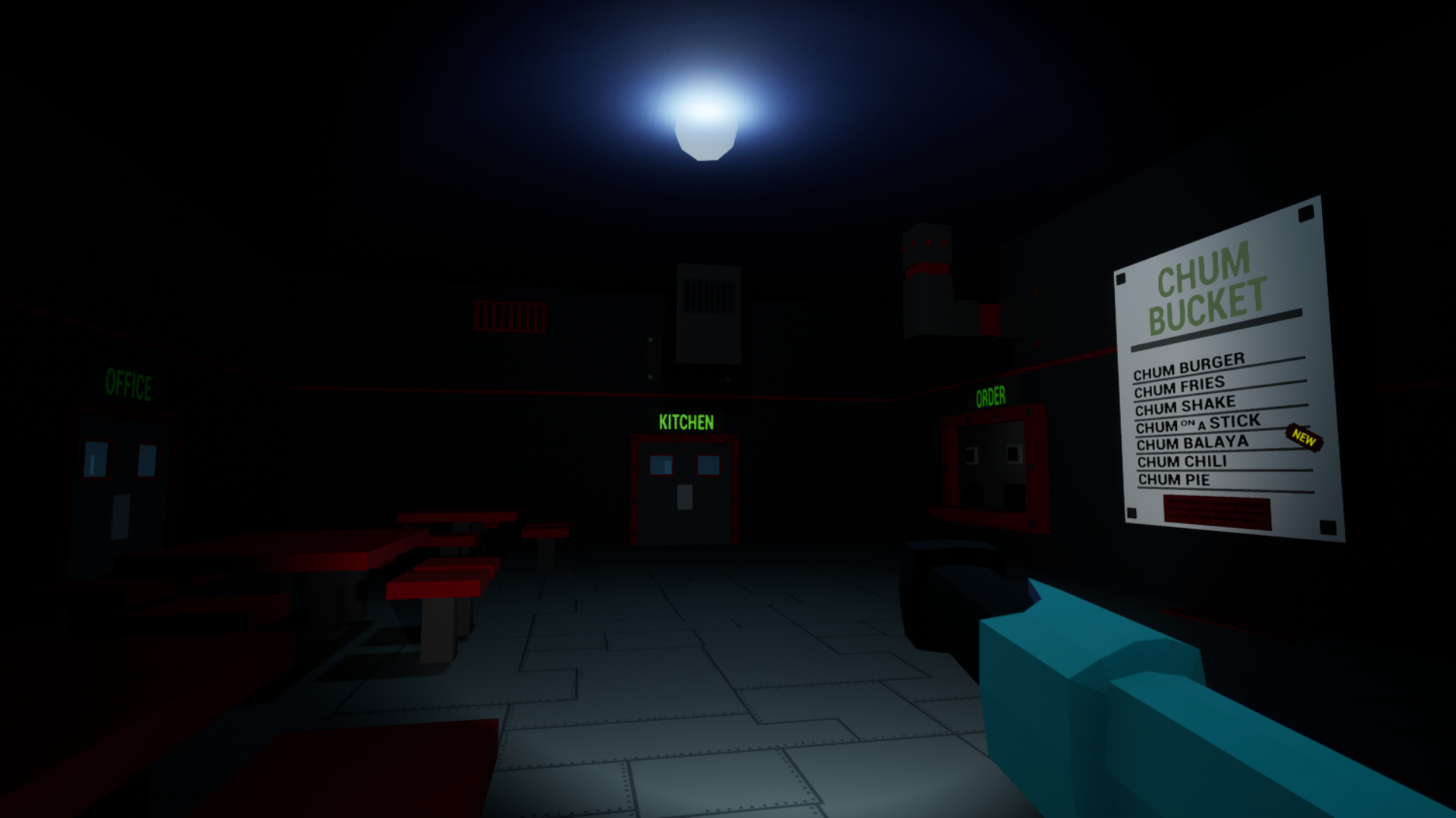 6 AM at The Chum Bucket