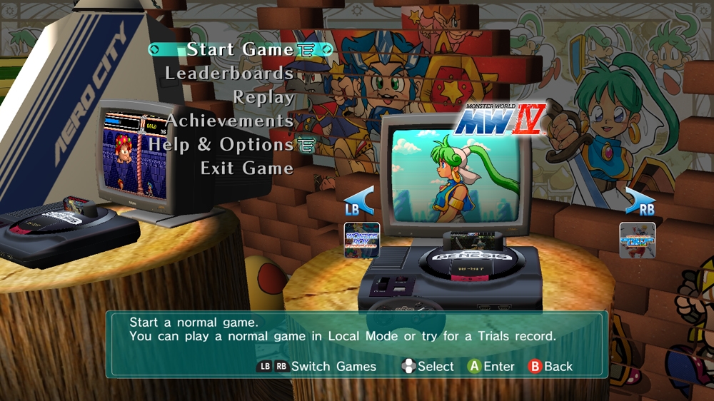 Sega Vintage Collection: Monster World