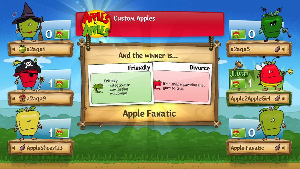 Apples to Apples
