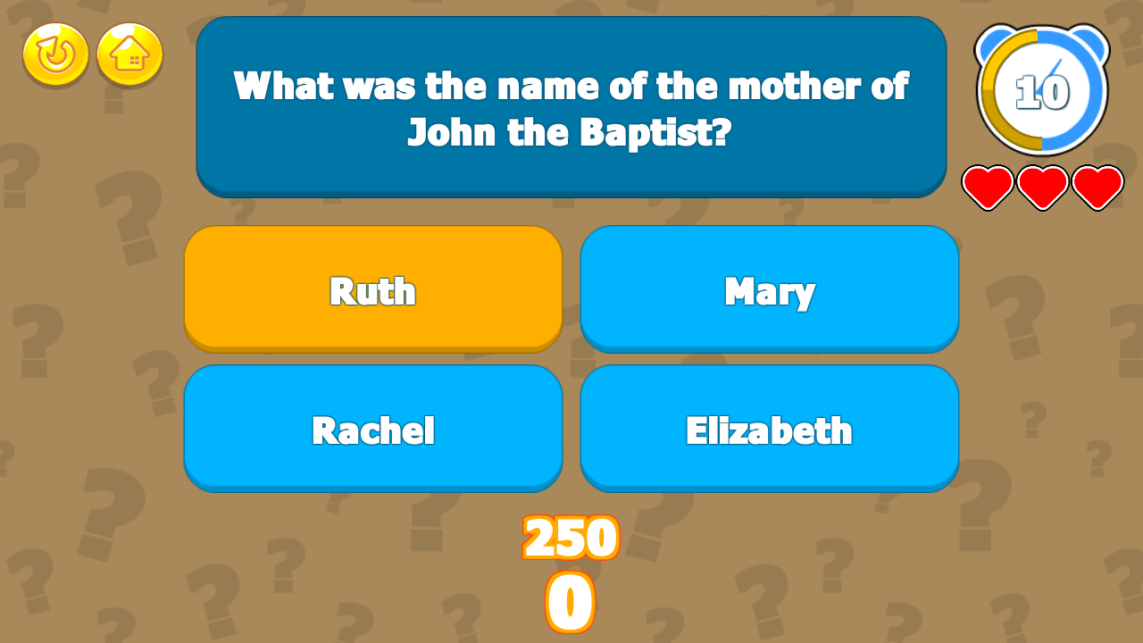 The Bible Trivia Challenge