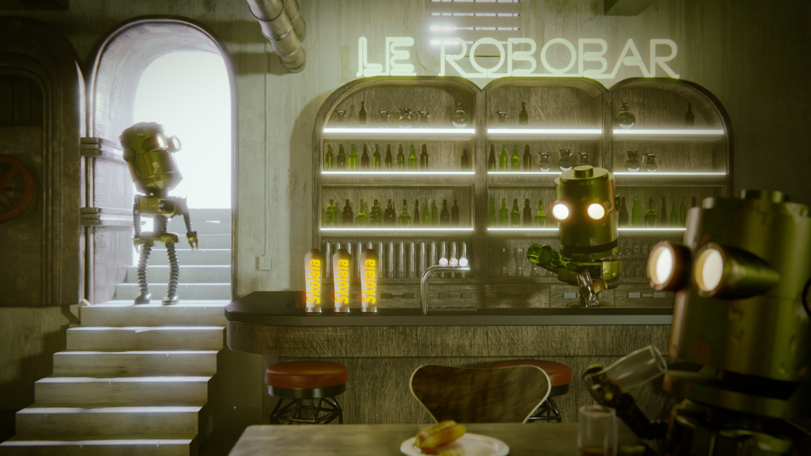 Awareness Test: The Robot Bar