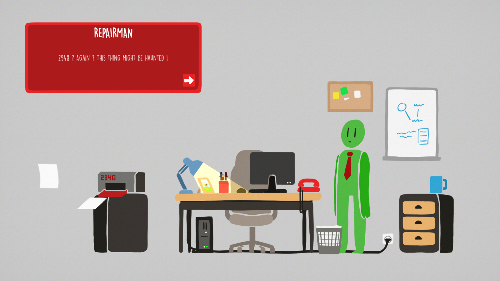 George and the Printer