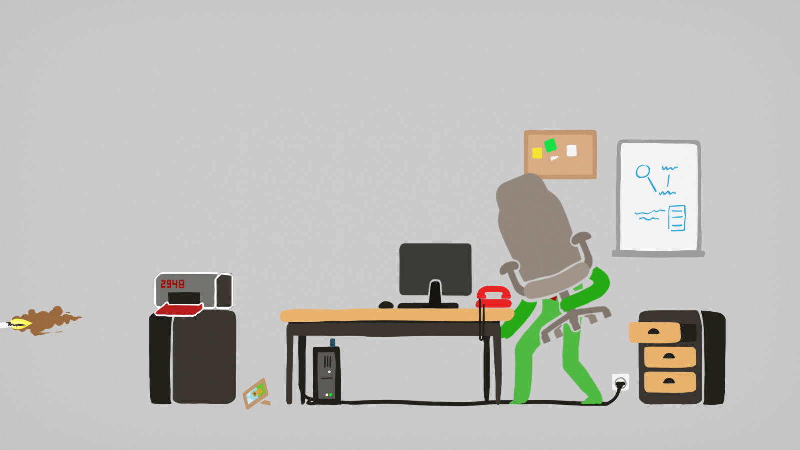 George and the Printer