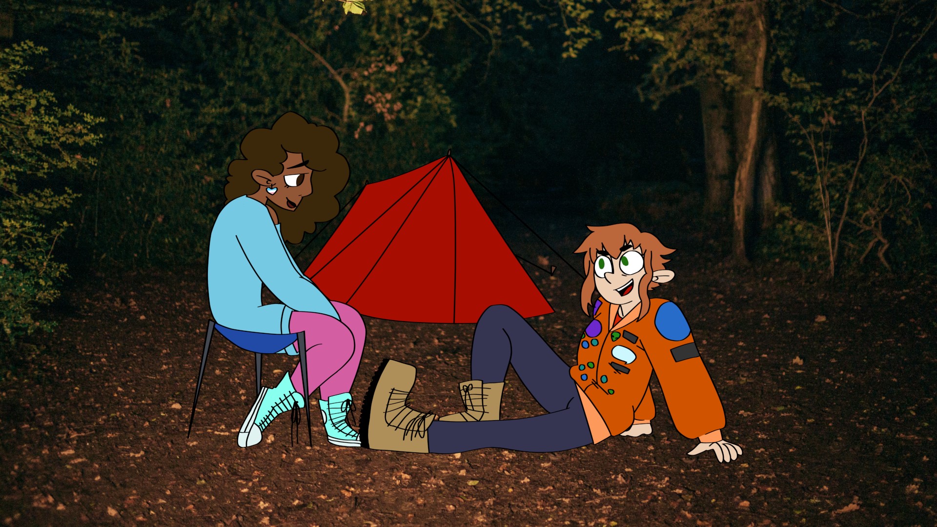 Lesbian Mothman Hunters