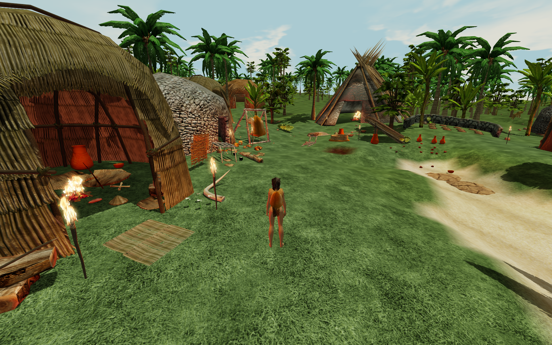 Vantage: Primitive Survival Game