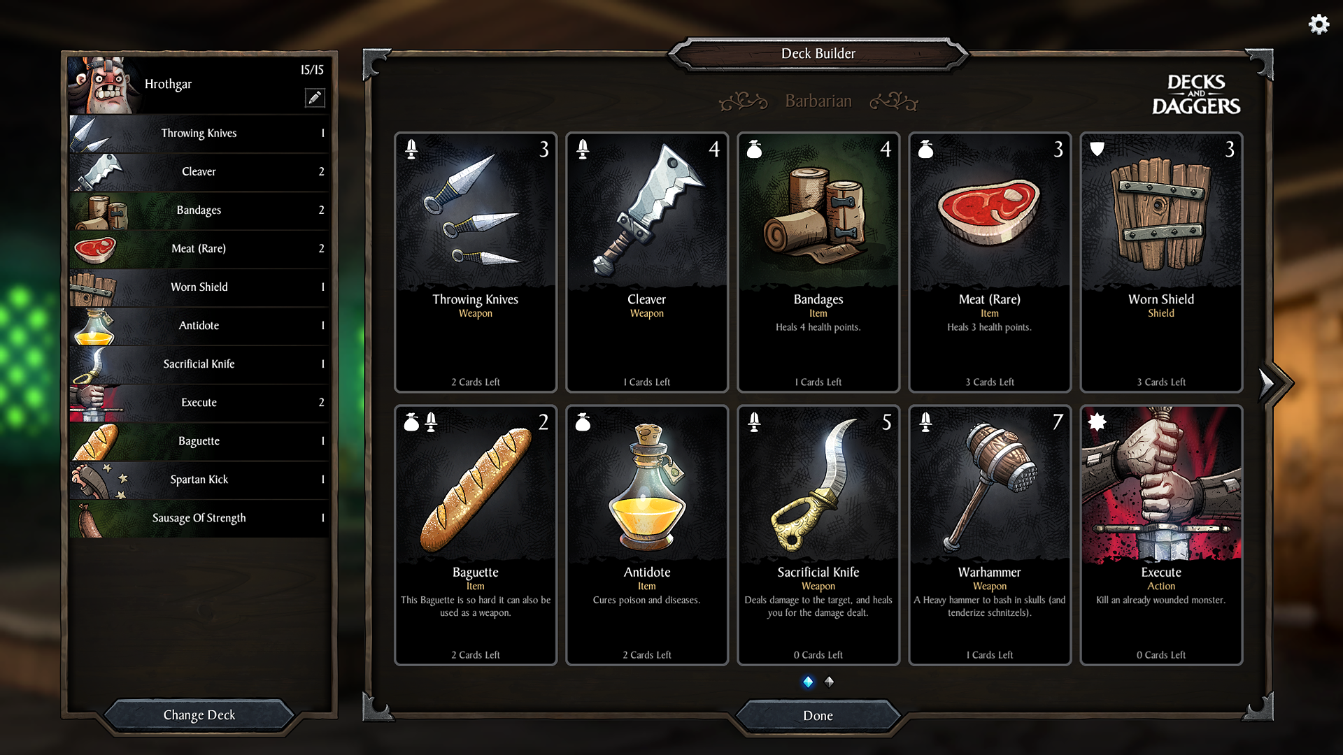 Decks &amp; Daggers
