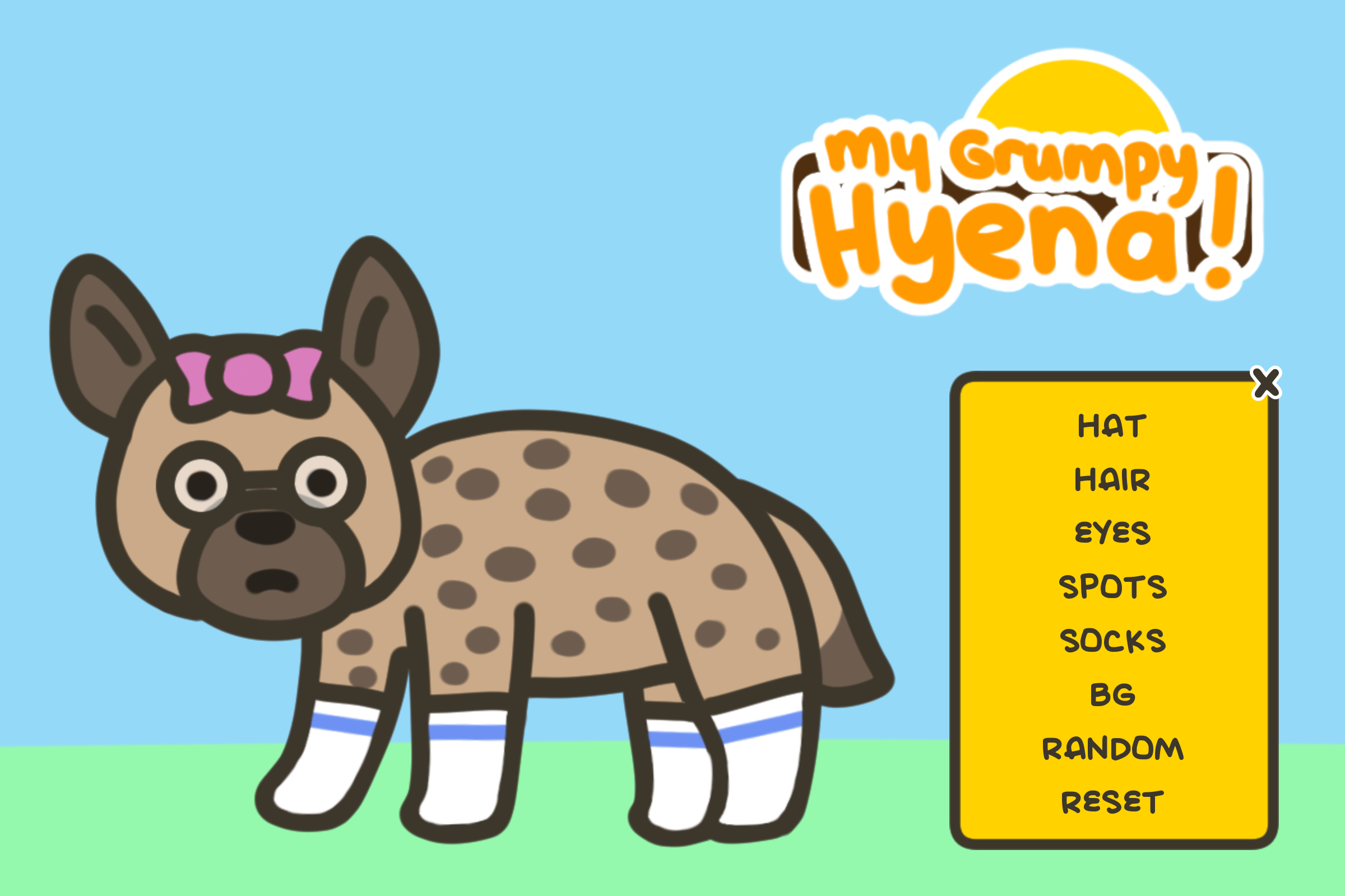 My Grumpy Hyena!