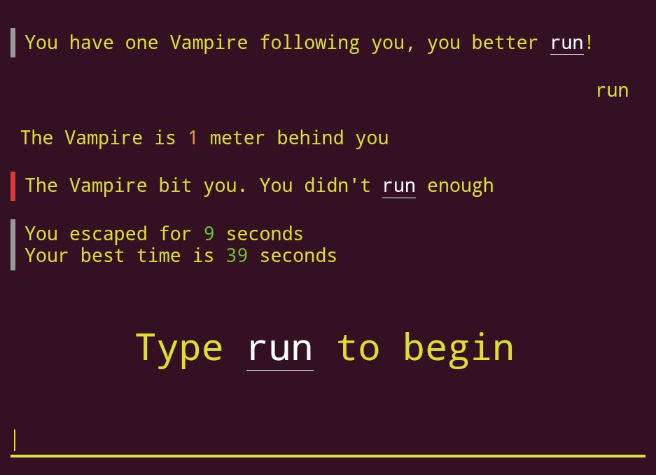 Type: Unstable Vampire